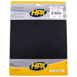 HPX Schuurpapier P600 4st.