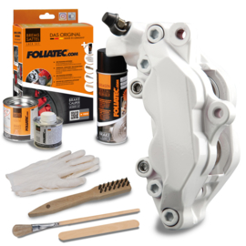 Foliatec Remklauwlak set -  Pure wit