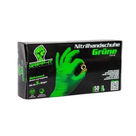 Gripp-it Nitril Handschoen Groen L 50st