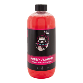 Racoon Crazy Flamingo Wrap+Matt Car Shampoo 1ltr.