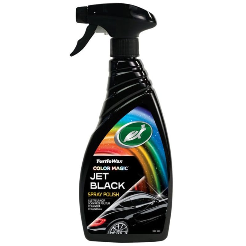 Turtle Wax Hybrid Jet Black Spray Polish 500ml
