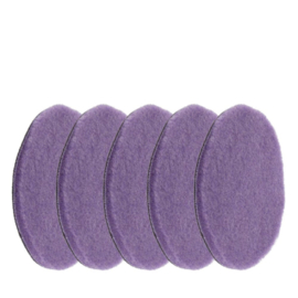 Gecko Foamed Wool pads 125mm - 5 Stuks