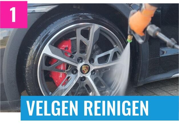 velgen reinigen stap 1