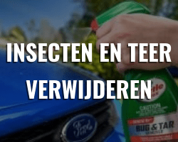 insecten en teer verwijderen