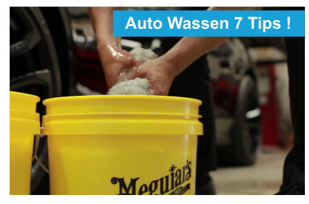 7 tips om je auto te wassen