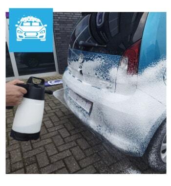 pre wash in de spuitbox