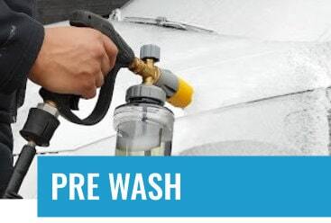 Pre wash stappenplan