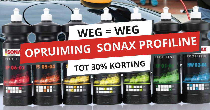 sonax profiline 30% korting