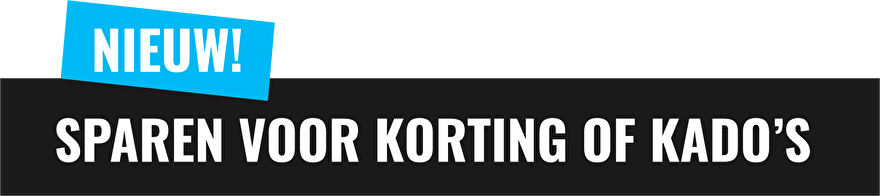 spaar voor korting