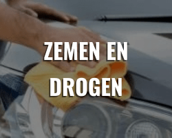 Zemen en drogen auto
