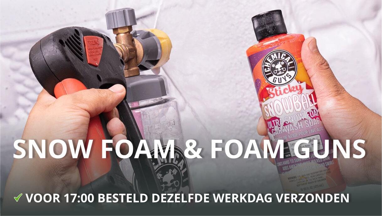 snow foam en foam guns