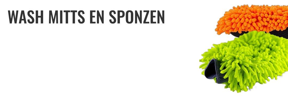 wash mitts en sponzen