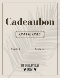 CADEAUBON  •  ONLINE