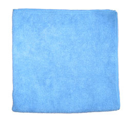 Microvezeldoek blauw per stuk