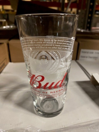 Bud bierglas 25cl. per 6 stuks