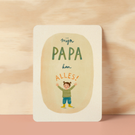 kaart | Mijn papa - dochter