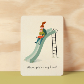 Sale | kaart | Mum, you’re my hero!