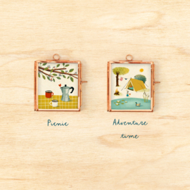 Minilijstje rosé goud