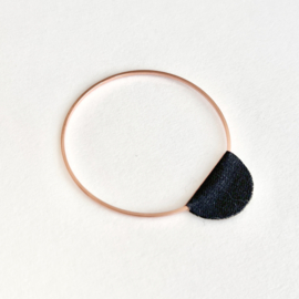 kaart en print hanger  |  Koper cirkel groot