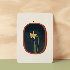 Kaart | Portrait of a daffodil