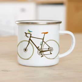 Emaille mok |  Enjoy the ride