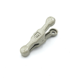 Veer klem  | Metal green