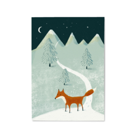 A5 print | Nocturnal fox