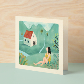Dubbele kaart | Lakeland uitzicht