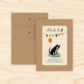 Set 8 ansichtkaarten | Voor speciale momenten