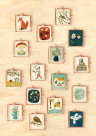 Minilijstje rosé goud