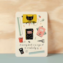kaart | Messy desk