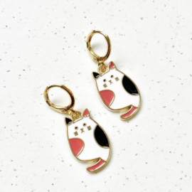 Oorbellen | Calico cats