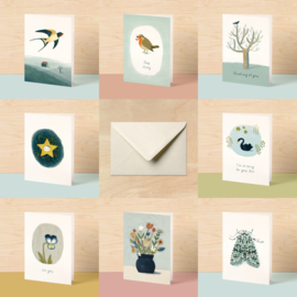 Sale | Set van 8 wenskaarten