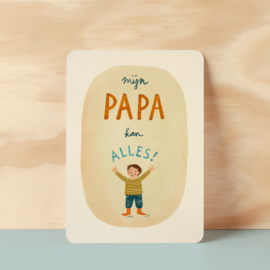 Sale | kaart | Mijn papa - zoon