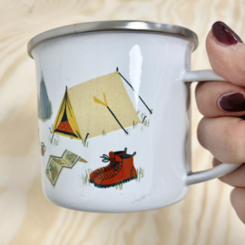 Sale | Emaille mok | Wanderlust