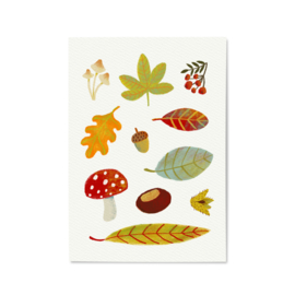 A5 print | Autumn finds