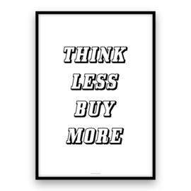 think less buy more