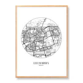 Leeuwarden - Kaart