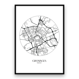 Groningen - Kaart