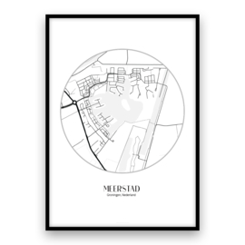 Meerstad - Kaart