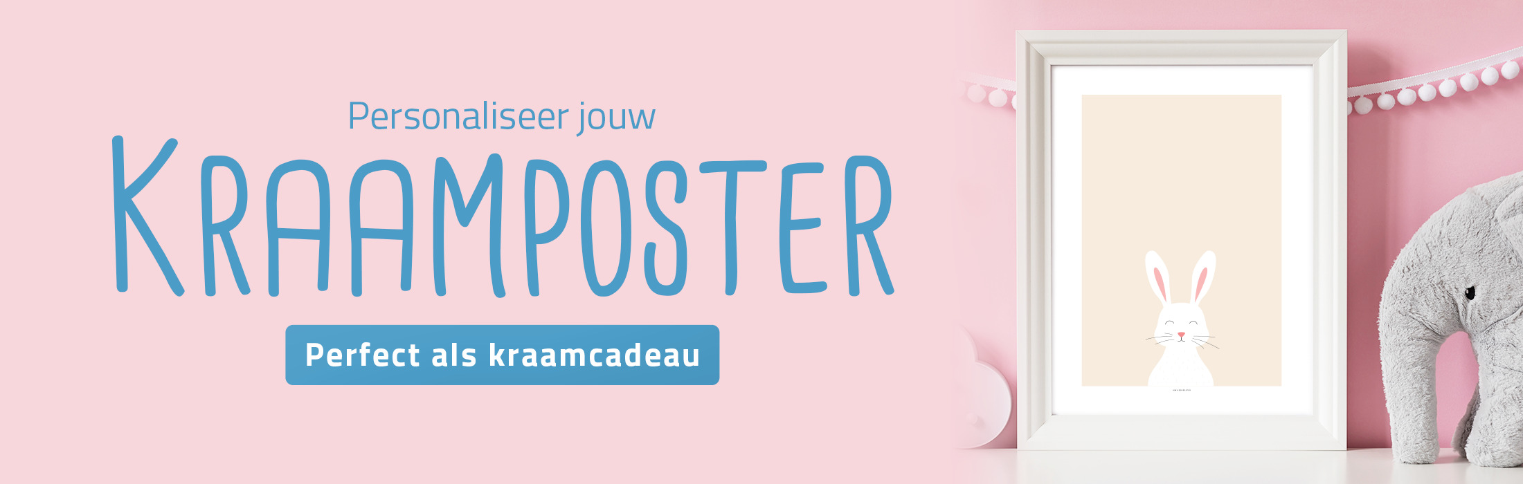 Kraamposter personaliseren | Uniek kraamcadeau
