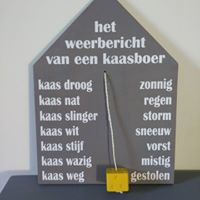 Weerbericht van een kaasboer