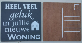 huwelijk, nieuwe woning, verjaardag
