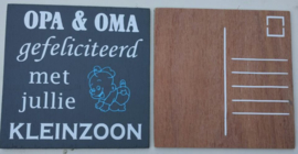 kleindochter, kleinzoon, zwanger