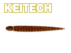 Keitech Custom Leech 3" Motoroil PP Red
