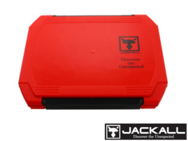 Jackall 2300D Open Tackle Box Red