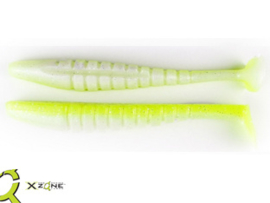 X Zone Lures Pro Series Mega Swammer 5,5" Chartreuse Pearl