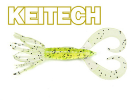 Keitech Little Spider 3" Chartreuse PP