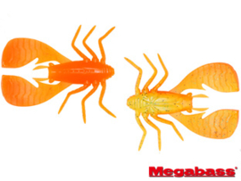 Megabass Fuwabug 3,8" (plm 9,6cm) Orange Back Chartreuse