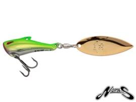 Nories In The Bait Bass Tailspinner 12 gr Green Back Yellow Gold